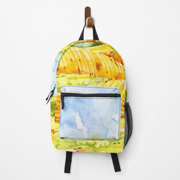 Item preview, Watercolor Farm Landscape designed and sold by Vector Scout Lab.
