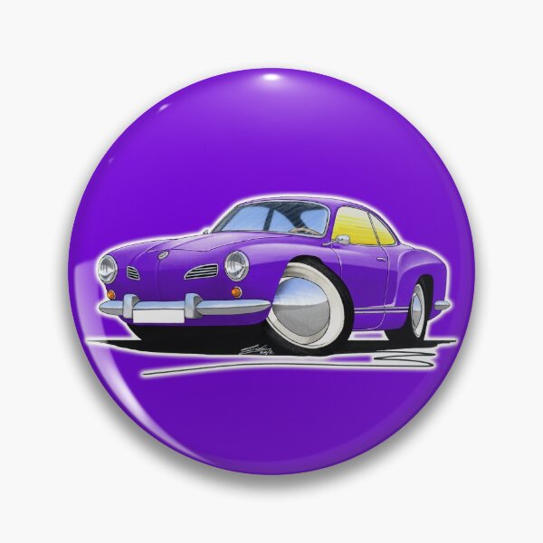 Item preview, Karmann Ghia Purple designed and sold by Yeomans Cartoons.