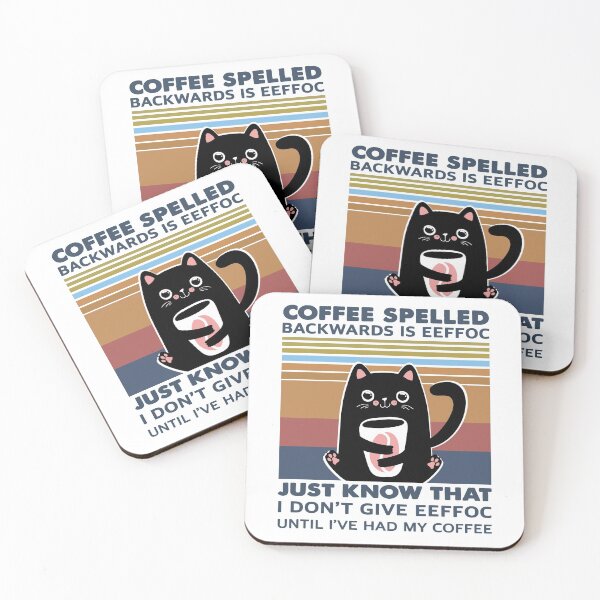 Item preview, Coffee Spelled Backwards Is Eeffoc Funny designed and sold by johnking2808.