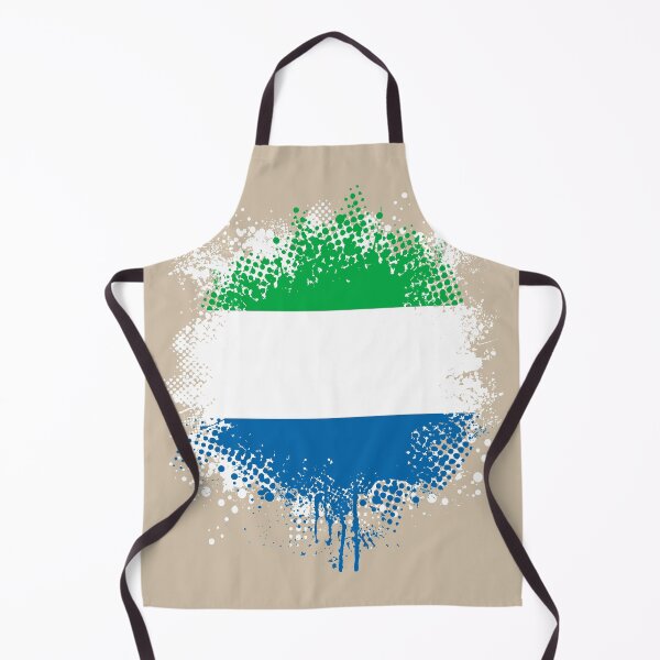Item preview, Flag of Sierra Leone - Splat designed and sold by pixelinga.