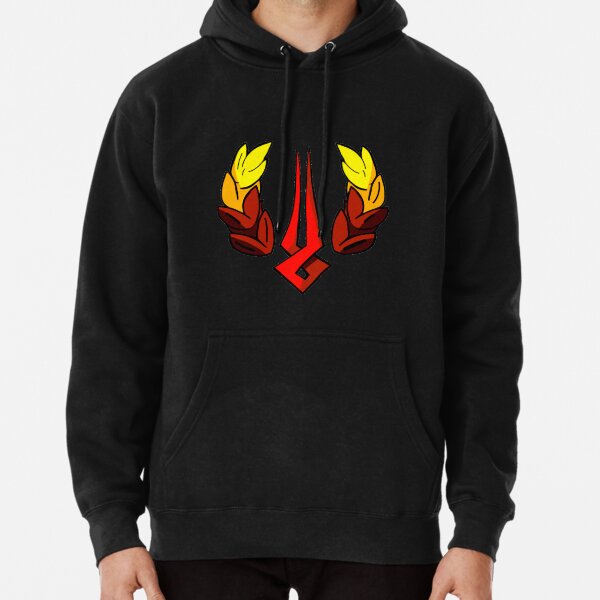 Hades Game Logo Zagreus Supergiant Loading Symbol Pullover Hoodie