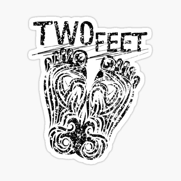 Item preview, Two Feet - funny designed and sold by RIVEofficial.