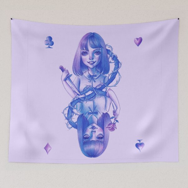 Item preview, Dissociative Identity Disorder Girl - Angel Or Evil designed and sold by TeriRobbins.
