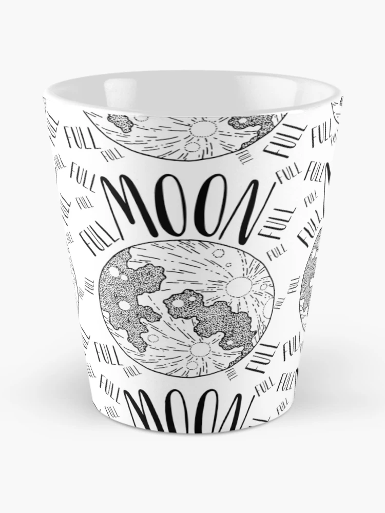 Thumbnail 2 of 4, Coffee Mug, Full Moon designed and sold by RIVEofficial.