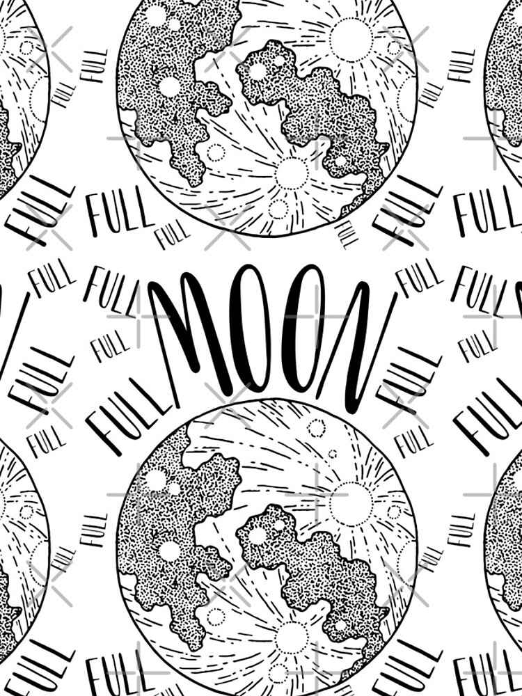 Thumbnail 4 of 4, iPhone Case, Full Moon designed and sold by RIVEofficial.