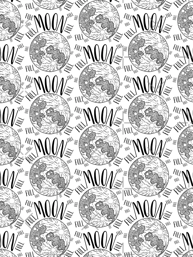 Thumbnail 3 of 3, Scarf, Full Moon designed and sold by RIVEofficial.