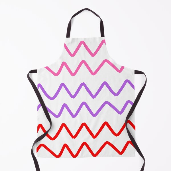 Item preview, Zigzag colourful lines seamless pattern on white background designed and sold by Giree07.
