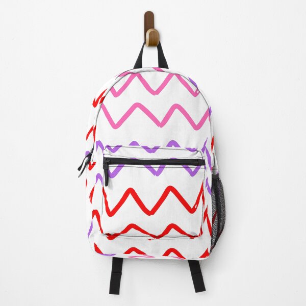 Item preview, Zigzag colourful lines seamless pattern on white background designed and sold by Giree07.
