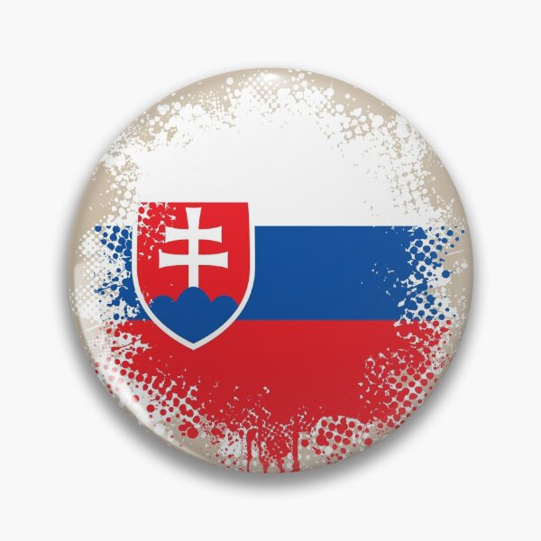 Item preview, Flag of Slovakia - Splat designed and sold by pixelinga.