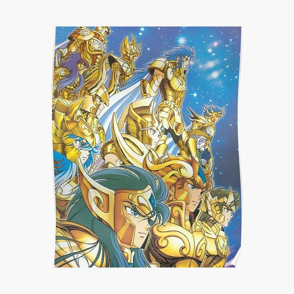 #18 Anime Poster Saint Seiya Pegasus Seiya Cygnus Home Decor Wall Scroll 40*60cm