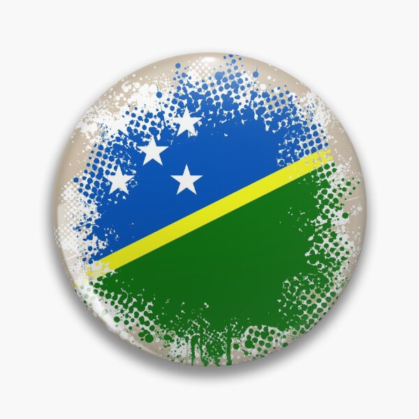 Item preview, Flag of Solomon Islands - Splat designed and sold by pixelinga.