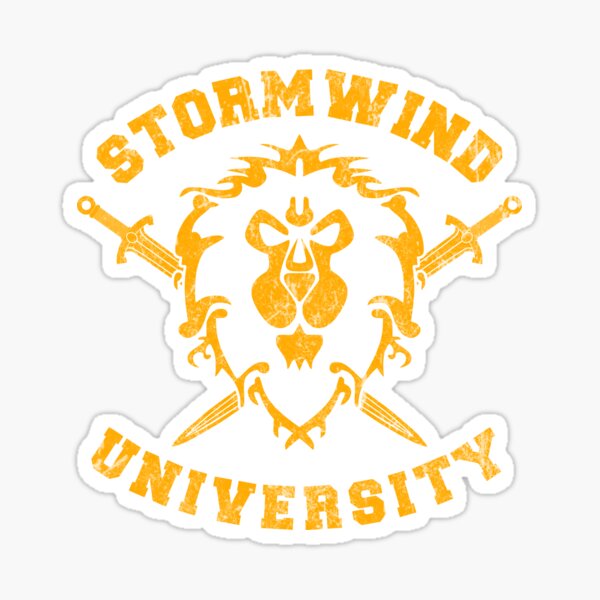 Stormwind university Sticker