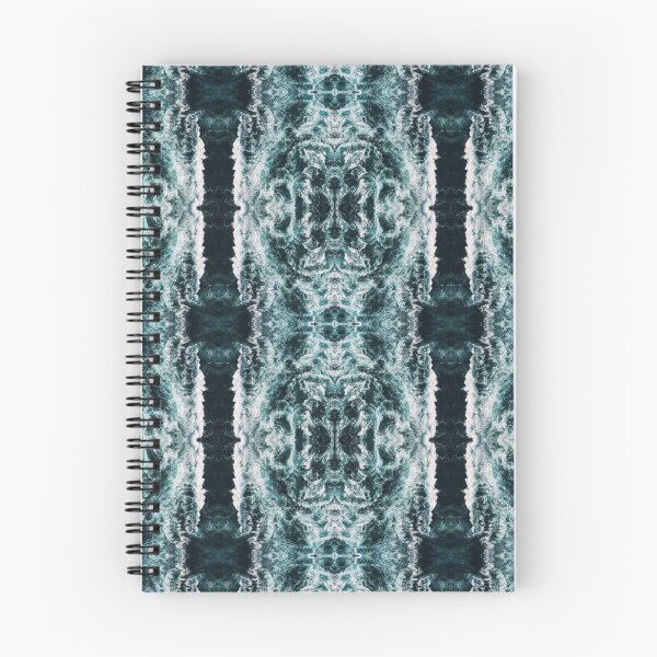 Item preview, Blue Ocean Waves Crossroads Lace repeat designed and sold by Taya  Divnova.