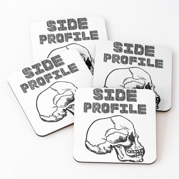 Item preview, Side Profile - human skull designed and sold by RIVEofficial.