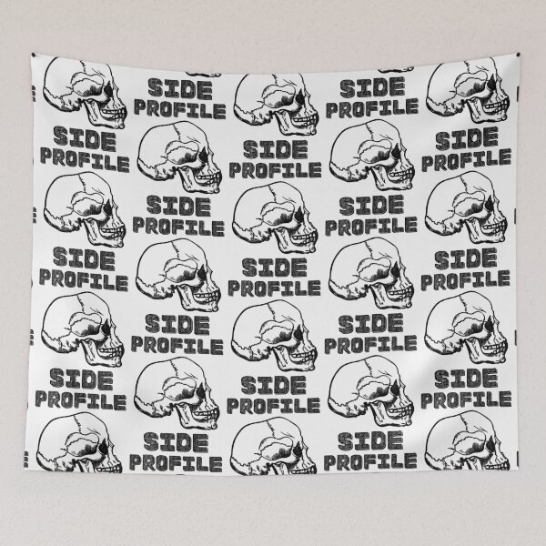 Item preview, Side Profile - human skull designed and sold by RIVEofficial.