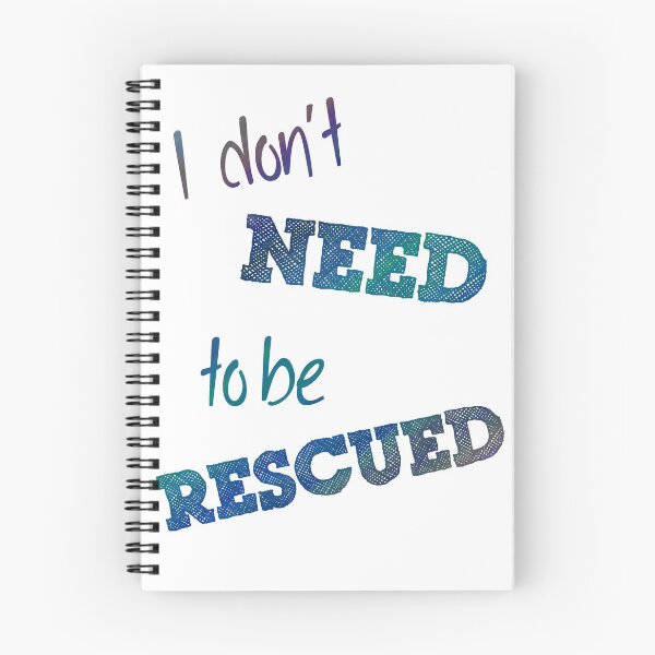 Item preview, I Don't Need to Be Rescued (on light) designed and sold by incurablehippie.