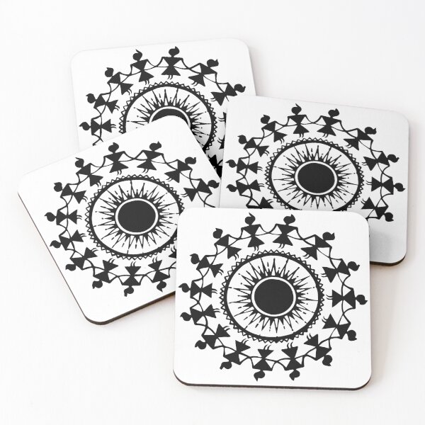 Item preview, Indian village Warli Painting designed and sold by UpasanaDalvi.