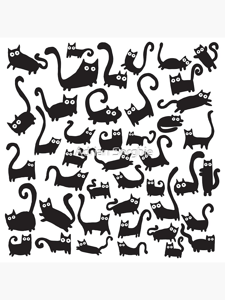 Black cats by adrianserghie