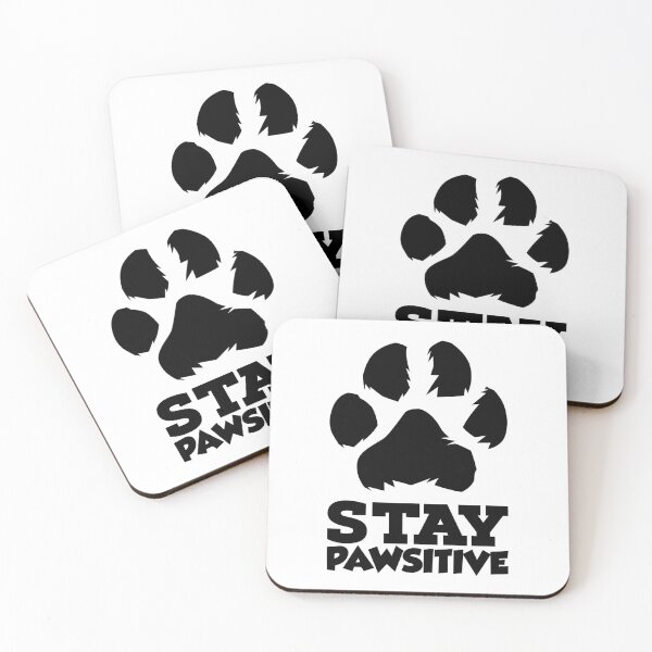 Item preview, Stay Pawsitive  designed and sold by Bricke.