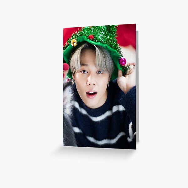 BTS Weihnachten | JIMIN Ver.1 Grußkarte