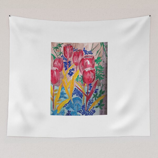 Item preview, Vintage tulips designed and sold by Kate Hebden-Brittain.