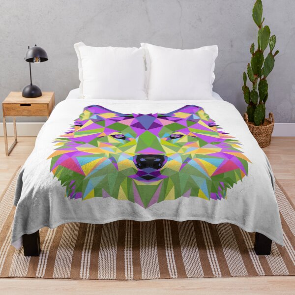 Item preview, Colorful Wolf designed and sold by edwardmhz.