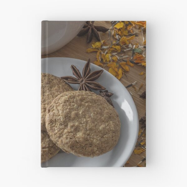 Item preview, Tea,vegan cookies ,orange and anise on wooden background designed and sold by JPopov.