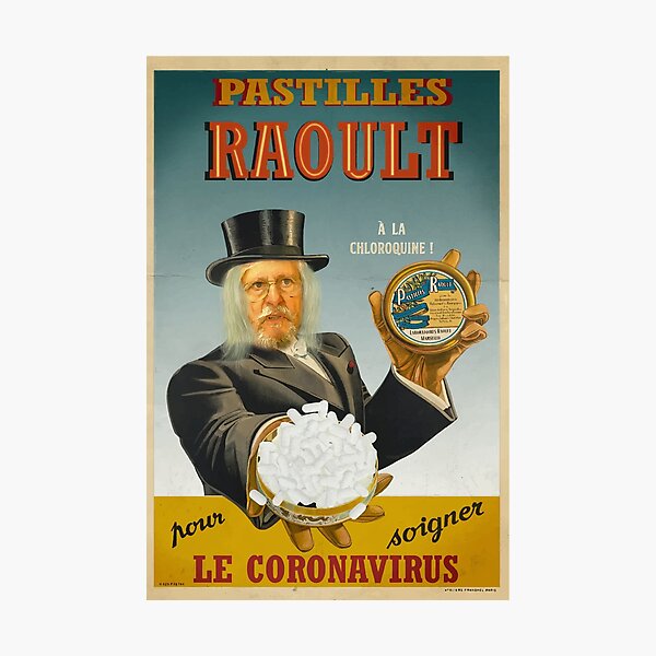 Item preview, Raoult pastilles, with chloroquine! designed and sold by THELEMA.