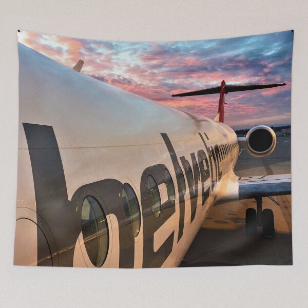 Item preview, Fokker 100 at dawn  designed and sold by DeVeauDesign.