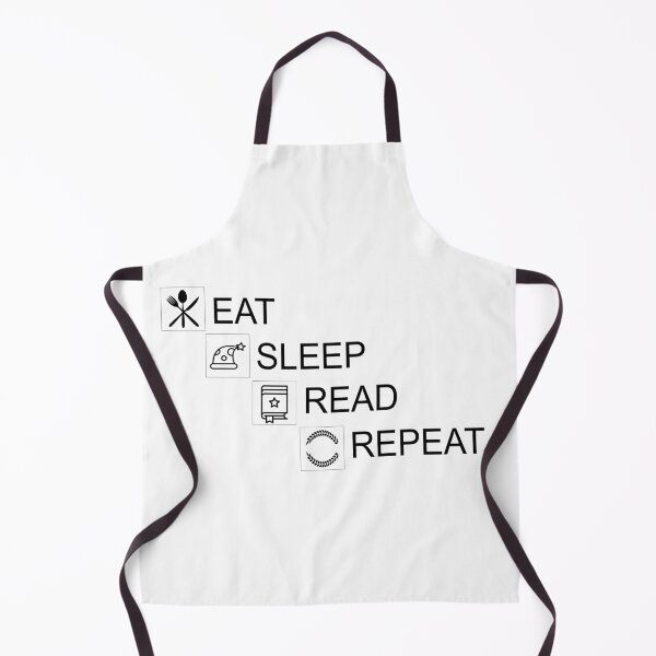 Item preview, Eat sleep read repeat designed and sold by YAHIA-14.