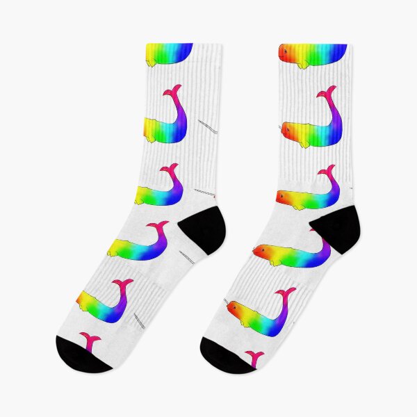 Item preview, Multicolour narwhal designed and sold by Midhuna.
