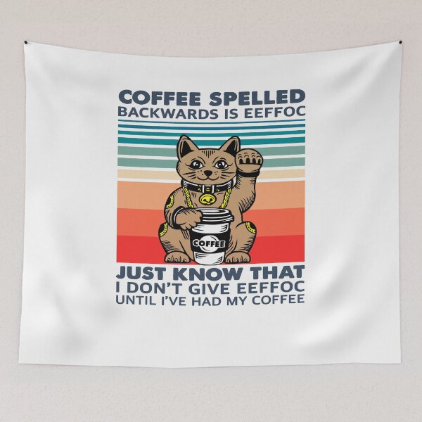 Item preview, Coffee Spelled Backwards Is Eeffoc Funny designed and sold by jessicasmile.