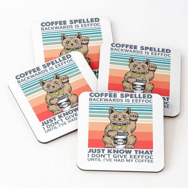 Item preview, Coffee Spelled Backwards Is Eeffoc Funny designed and sold by jessicasmile.