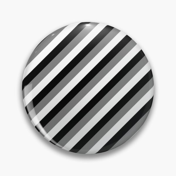 Item preview, Preppy Modern  Black White Grey Stripes designed and sold by IamTrending.