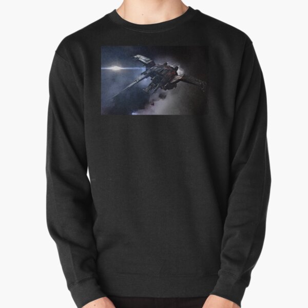 Raumschiff von EVE Online Golem Fan Art Pullover
