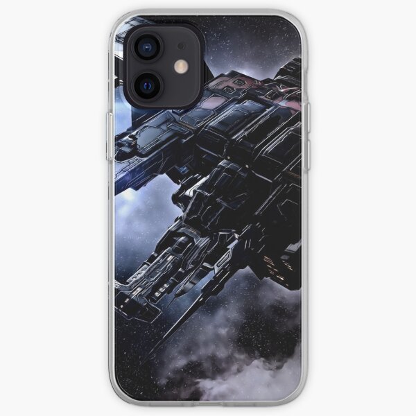 Raumschiff von EVE Online Golem Fan Art iPhone Flexible Hülle