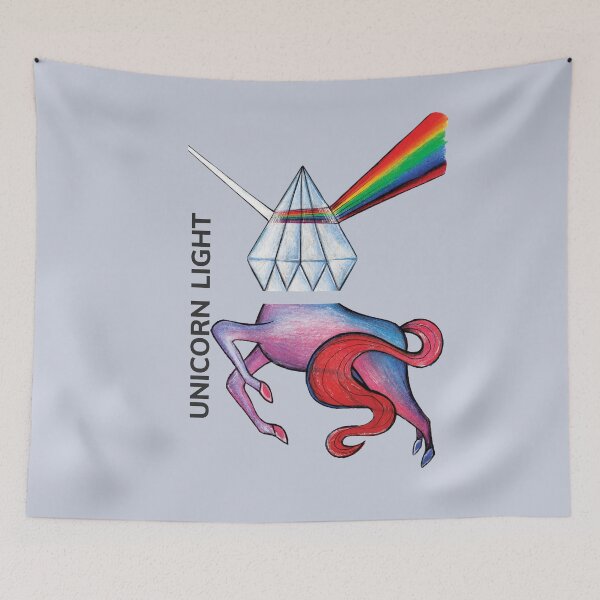 Item preview, UNICORN LIGHT by FrankenDuo water grey designed and sold by FrankenDuo.