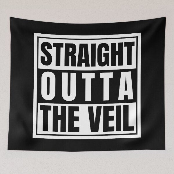 Item preview, Straight Outta The Veil Supernatural Lore Ghosts Demons Hellhounds Reapers Crossing the Veil designed and sold by Nathalie Aynié.