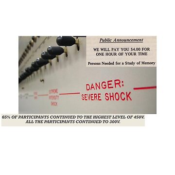 Artwork thumbnail, Milgram's experiment by LaFleurTorres
