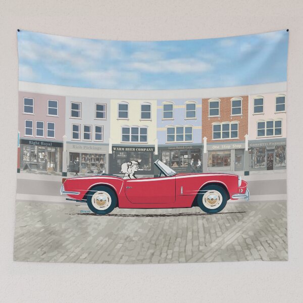 Item preview, Cherry Red 1960s Spitfire – a Triumph! designed and sold by Bigs66.