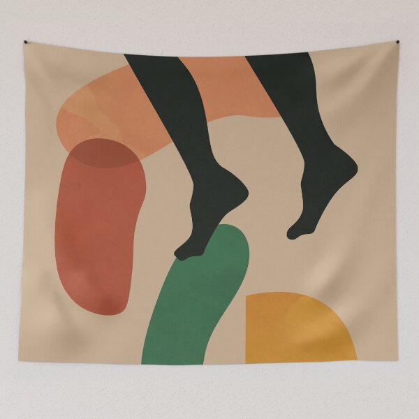 Item preview, Abstract Female - Modern Boho designed and sold by technicolorable_art.
