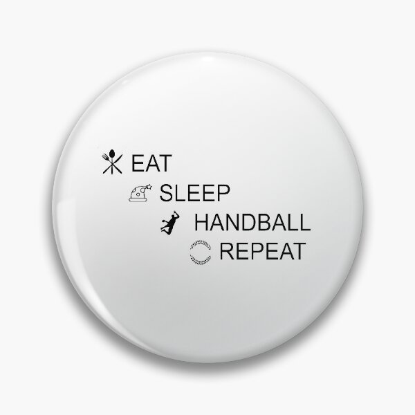 Item preview,  Eat sleep handball repeat designed and sold by YAHIA-14.