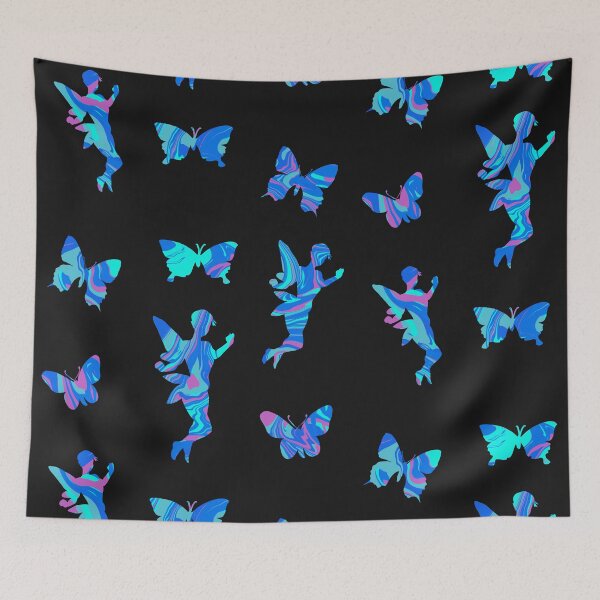 Item preview, Turquoise Bubblegum Fairies n Butterflies Sticker Pack designed and sold by AMSonArt.