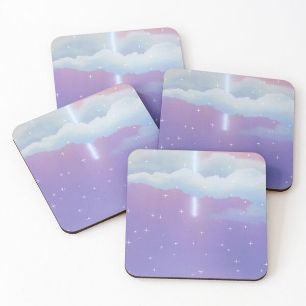 Item preview, Aesthetic sunset with star sparkles retro anime look designed and sold by Vapid  Rose.