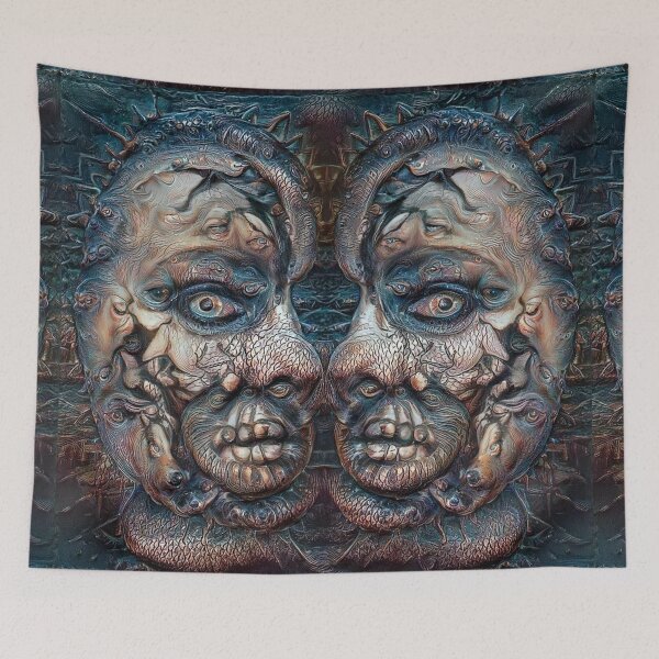 Item preview, Twin Skulls | Steampunk Zombie Skulls | Horror Skulls | TM11 designed and sold by triciakitty.