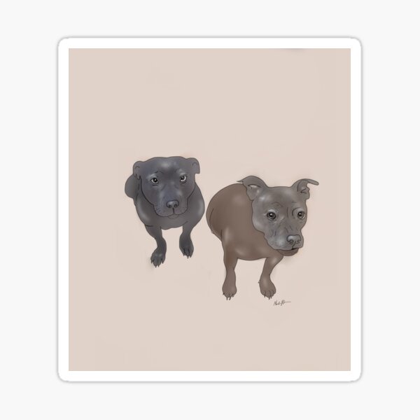 Jess pups Sticker