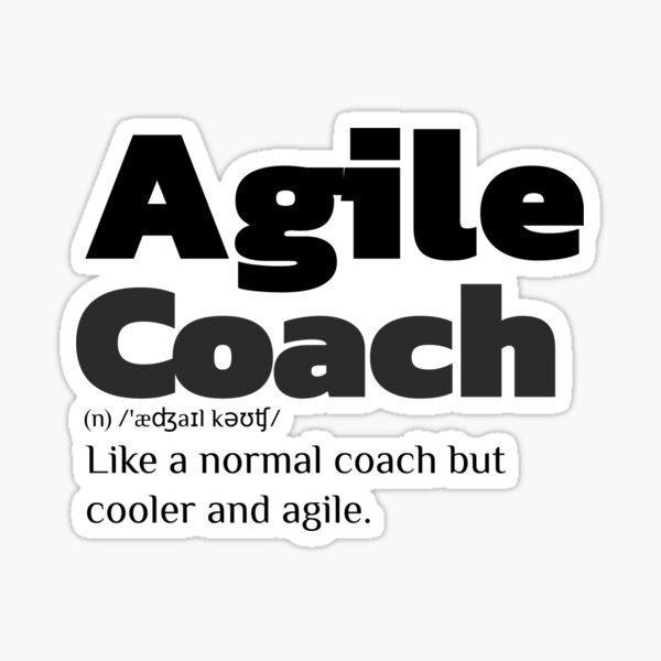 Item preview, Agile coach dictionary designed and sold by Salma Satya & Co.
