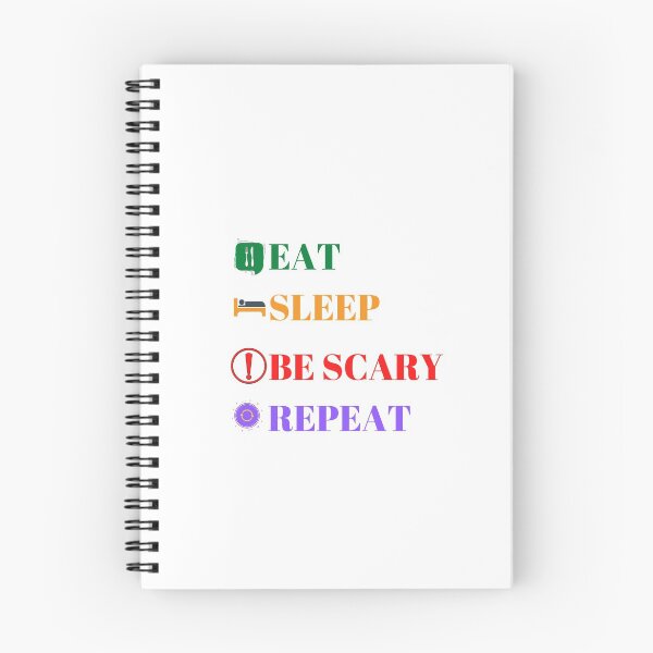 Item preview, Eat-Sleep-Be-Scary-Repeat Design designed and sold by BoBiBi Designs.