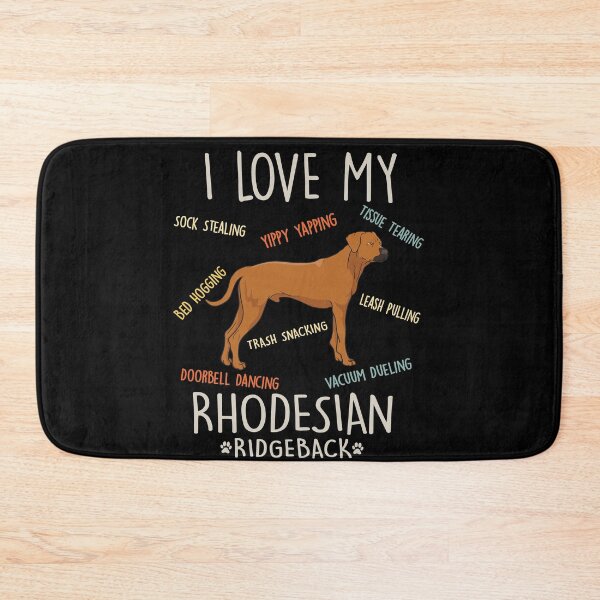 Item preview, I Love My Rhodesian Ridgeback Dog Lover Mom Dad Cute Funny Gift designed and sold by rafaeltto.