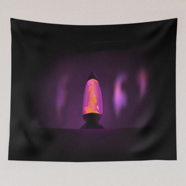 Item preview, Lava Lamp in Dark Room - Magenta with Orange designed and sold by KimVanG.